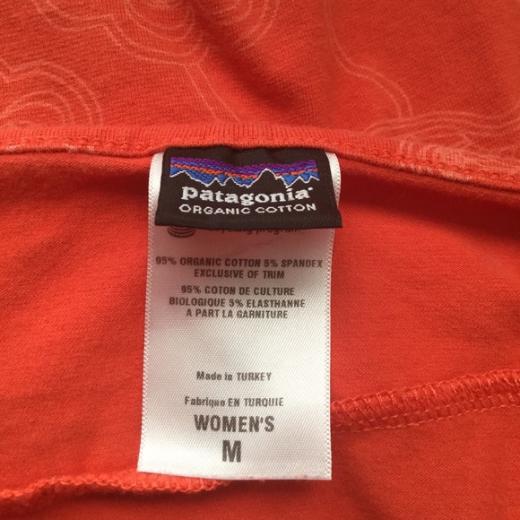 Patagonia Slim Fit Organic Cotton Athletic Size Medium - Picture 3 of 4